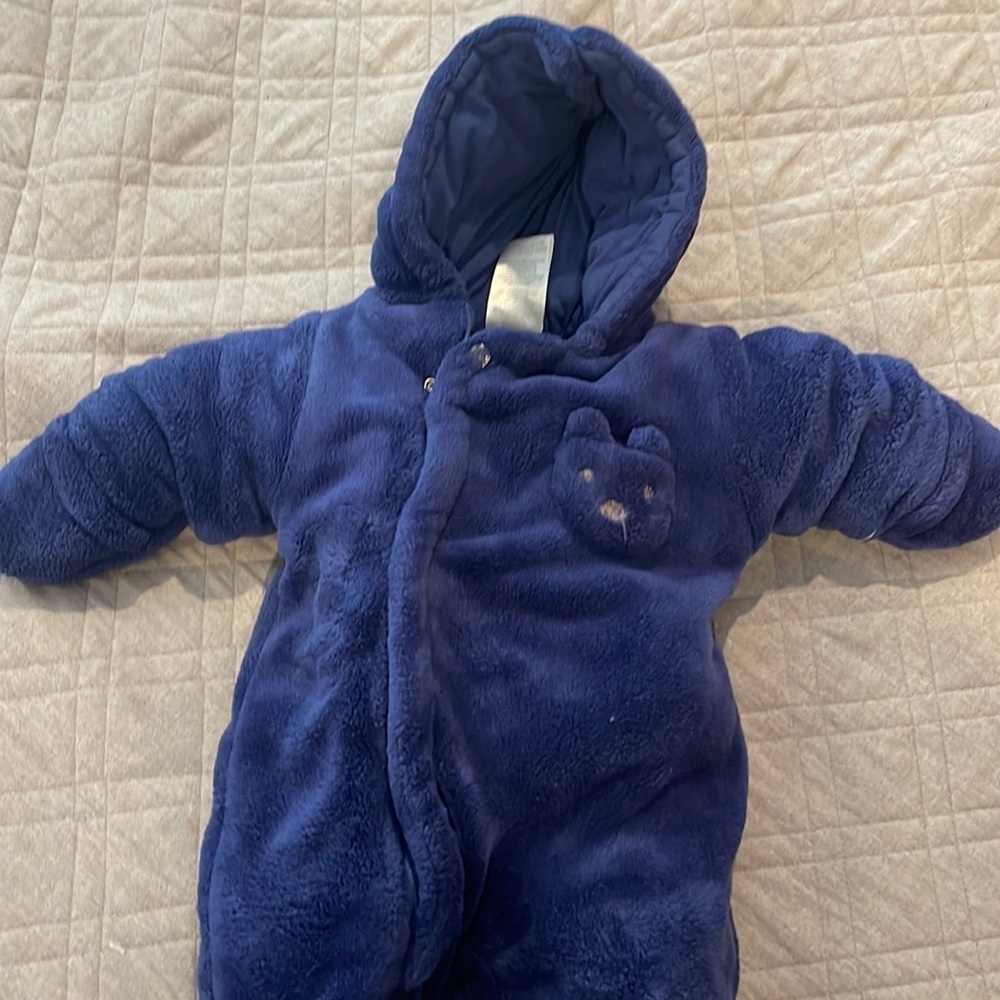 3-6 months baby snow suit